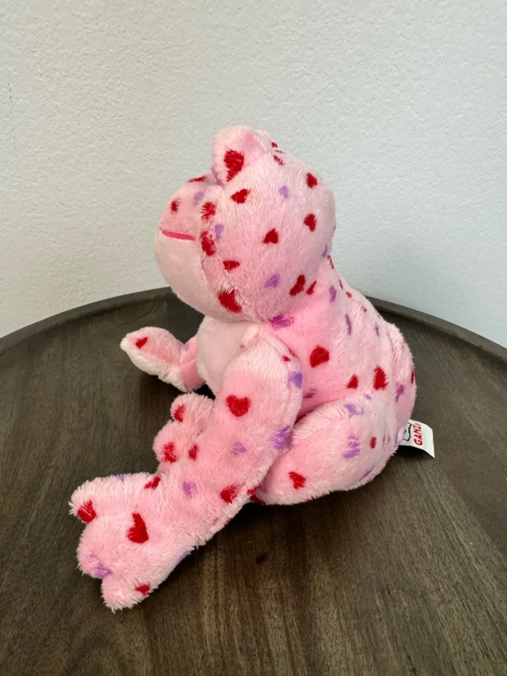 Ganz‎ Webkinz Pink Love Frog Hearts Retired Plush Stuffed Animal Valentine